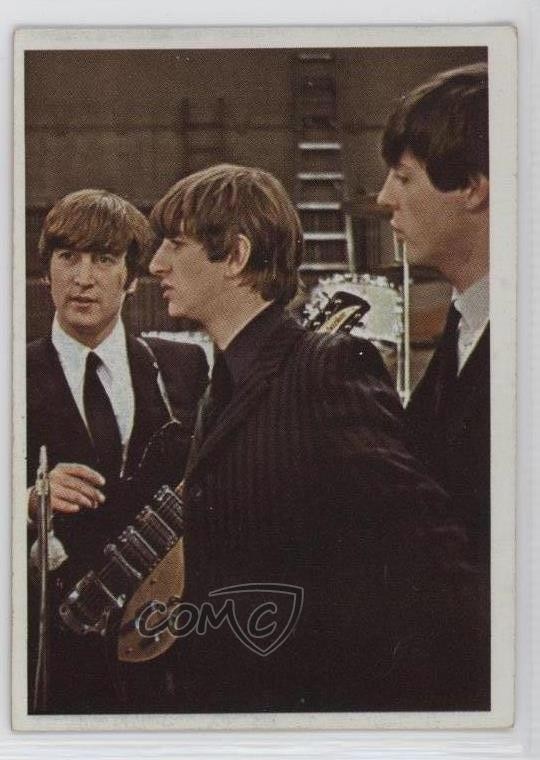 1964 Topps Beatles Color Cards The Beatles #24 11bd