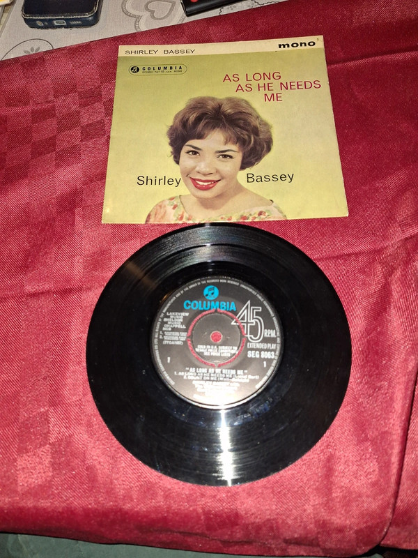 Shirley Bassey 45 giri EP