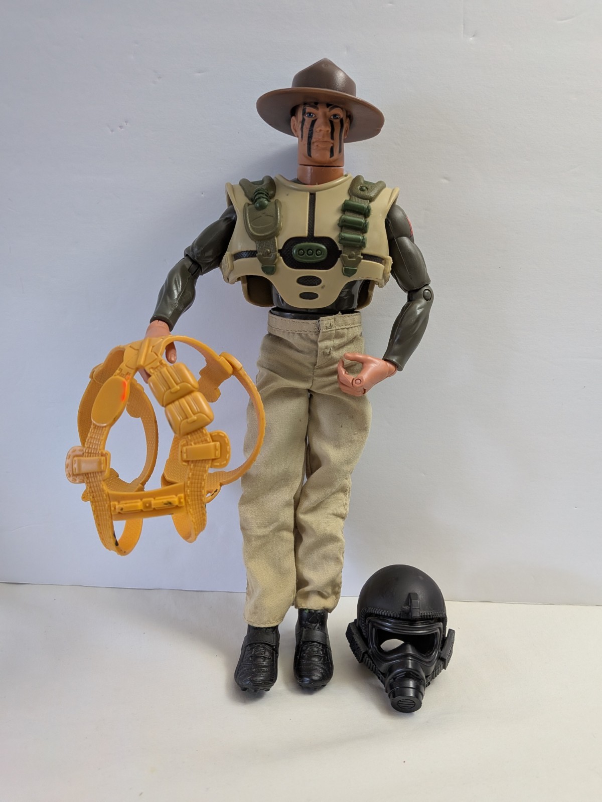 Modellino soldato articolato G.I Joe 12" 1996 Pawtucket Hard Vest 