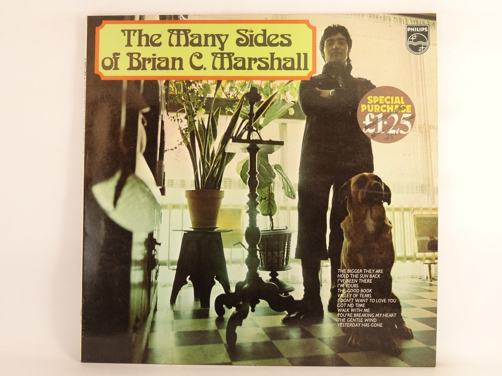 BRIAN C. MARSHALL THE MANY SIDES OF BRIAN C. MARSHALL (422) 12 Track LP includin