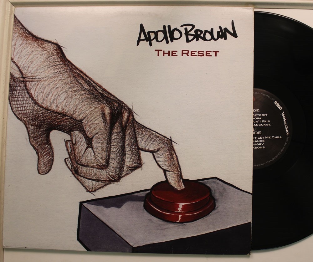 Apollo Brown The Reset (2010) Vinile LP Prima Stampa 12" 33 RPM Vg++