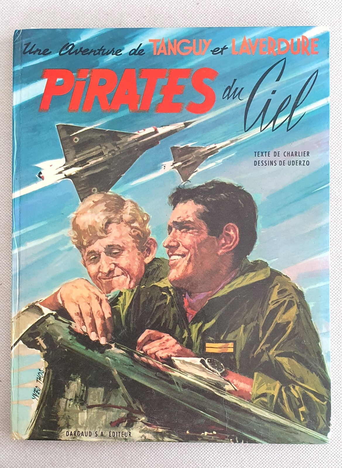 BD TANGUY ET LAVERDURE PIRATES DU CIEL BD EDITIONS DARGAUD 1967  CHARLIER  JIJE