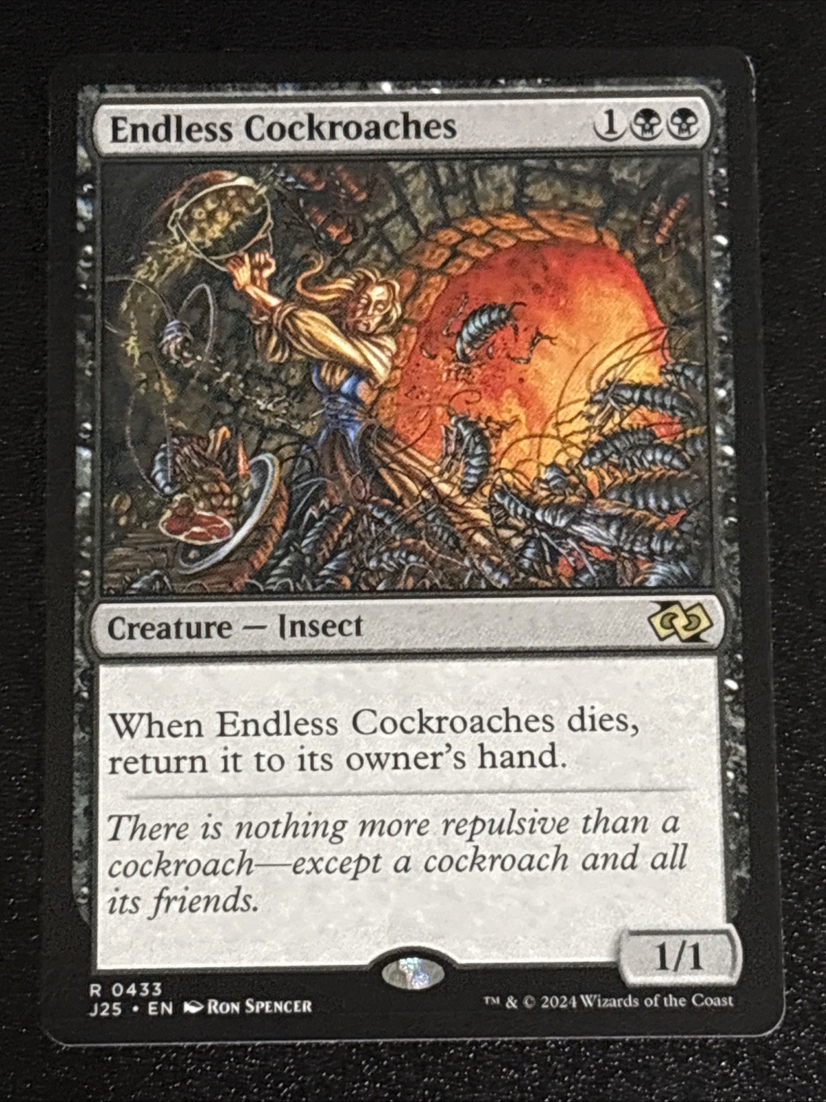 MTG Foundations Jumpstart Endless Cockroaches 0433 NM Rare