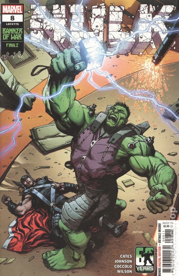 Hulk #8A Frank VF 2022 Immagine Stock