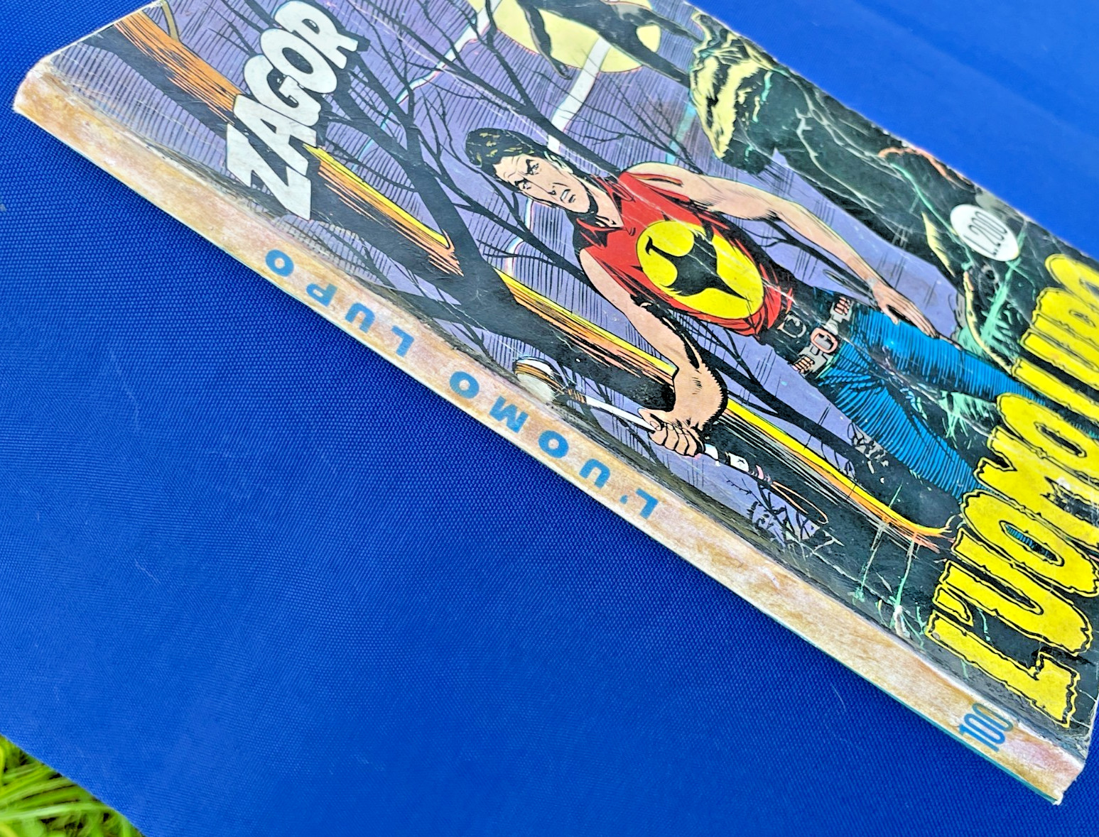 Zagor Zenith # 100 L'Uomo Lupo 1969 No Resa No Rifilato - RETRO FOTOCOPIATO
