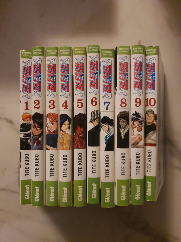 Bleach tome 1 à 10