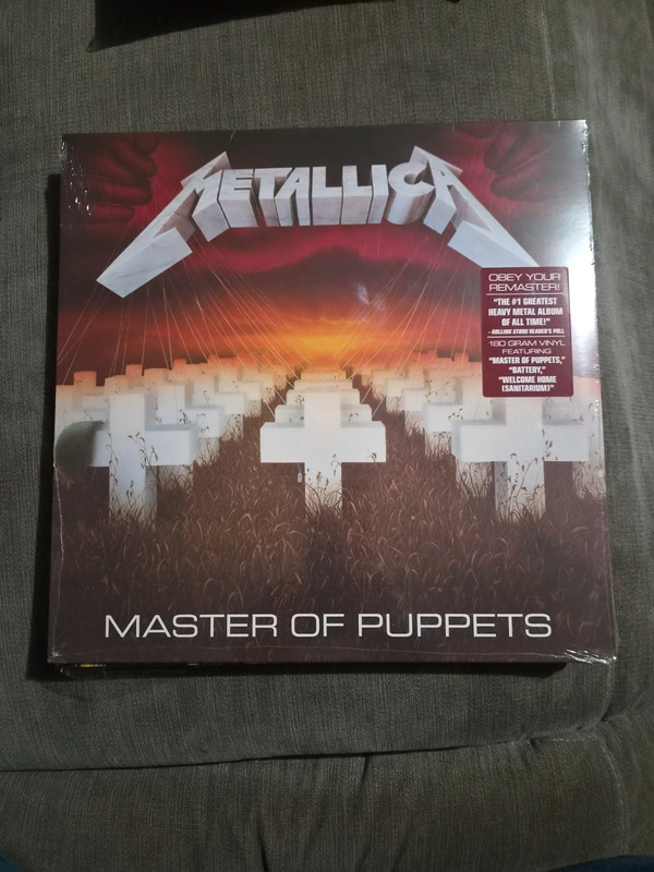 Vinyle 33T Metallica Master of puppets