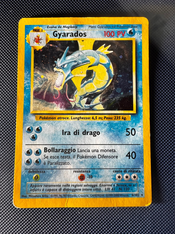 Gyarados set base Ita