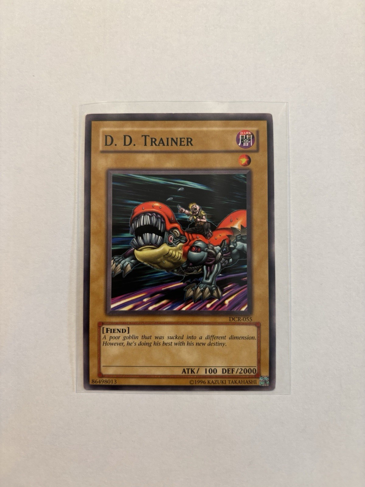 YuGiOh - D.D. Trainer - DCR-EN055 - UNLIMITED  EDITION  LP
