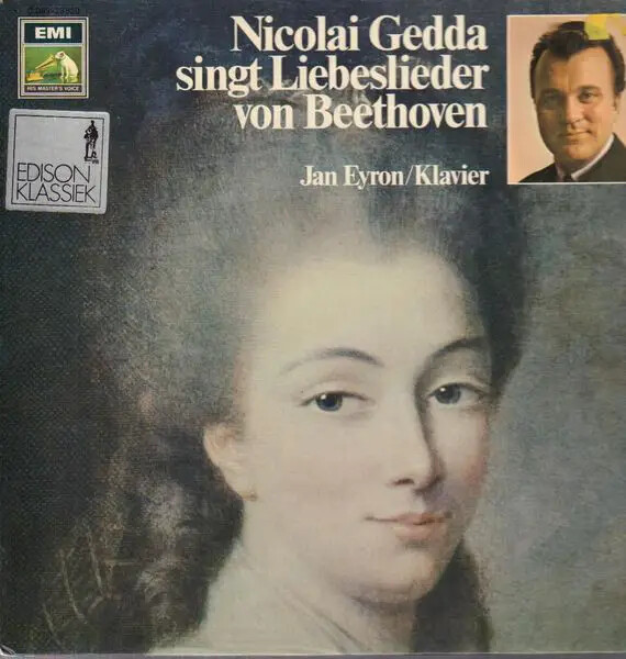 LP Beethoven Nicolai Gedda Singt Liebeslieder von Beethoven STILL SEALED