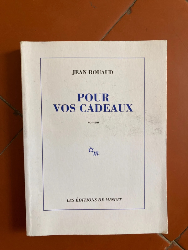 Livre "Pour vos cadeaux", de Jean Rouaud
