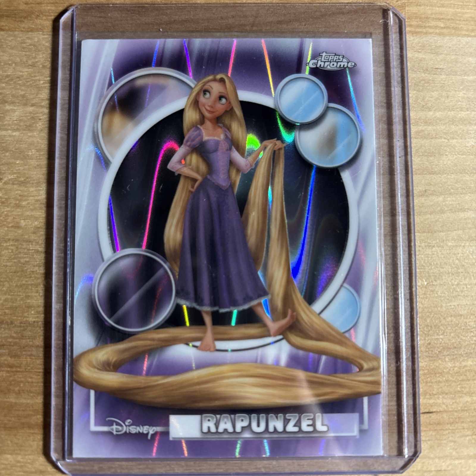 2026 Topps Chrome Disney - Rapunzel #188 Raywave Refractor