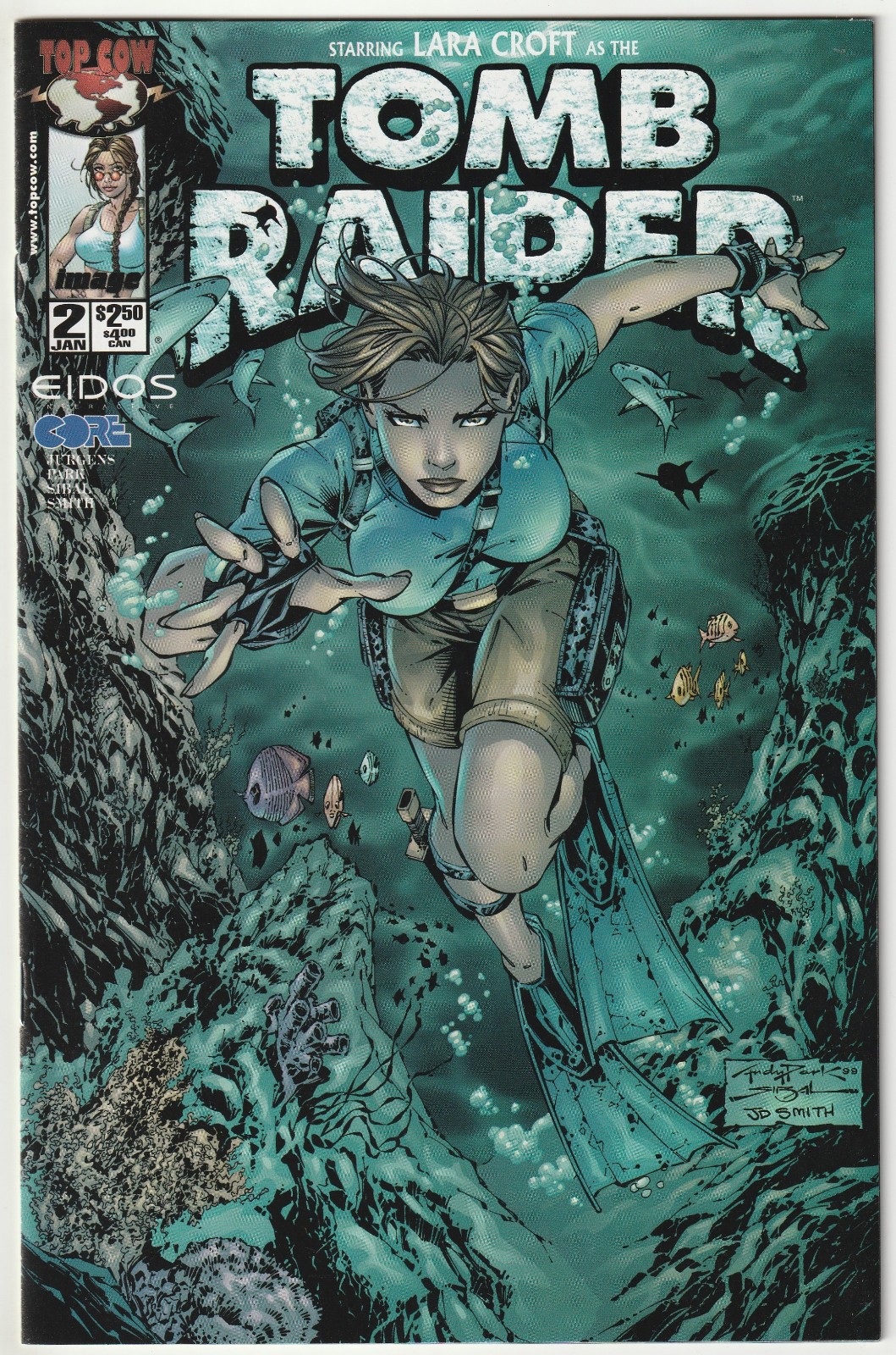 ✪ TOMB RAIDER: THE SERIES Vol.1 #2, Image Comics 2000 US-COMICHEFT NUOVO TOP Z0-1