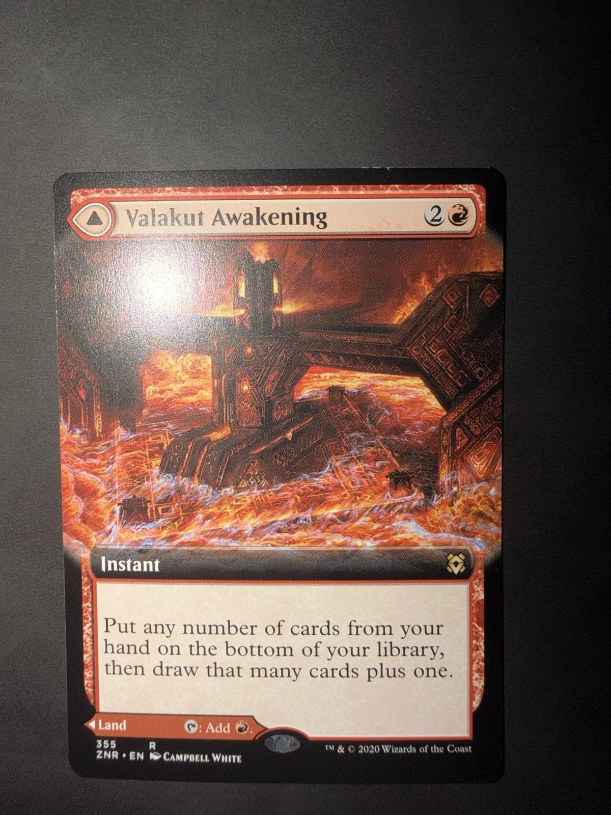 MTG Magic the Gathering Valakut Awakening (355/496) Zendikar Rising LP