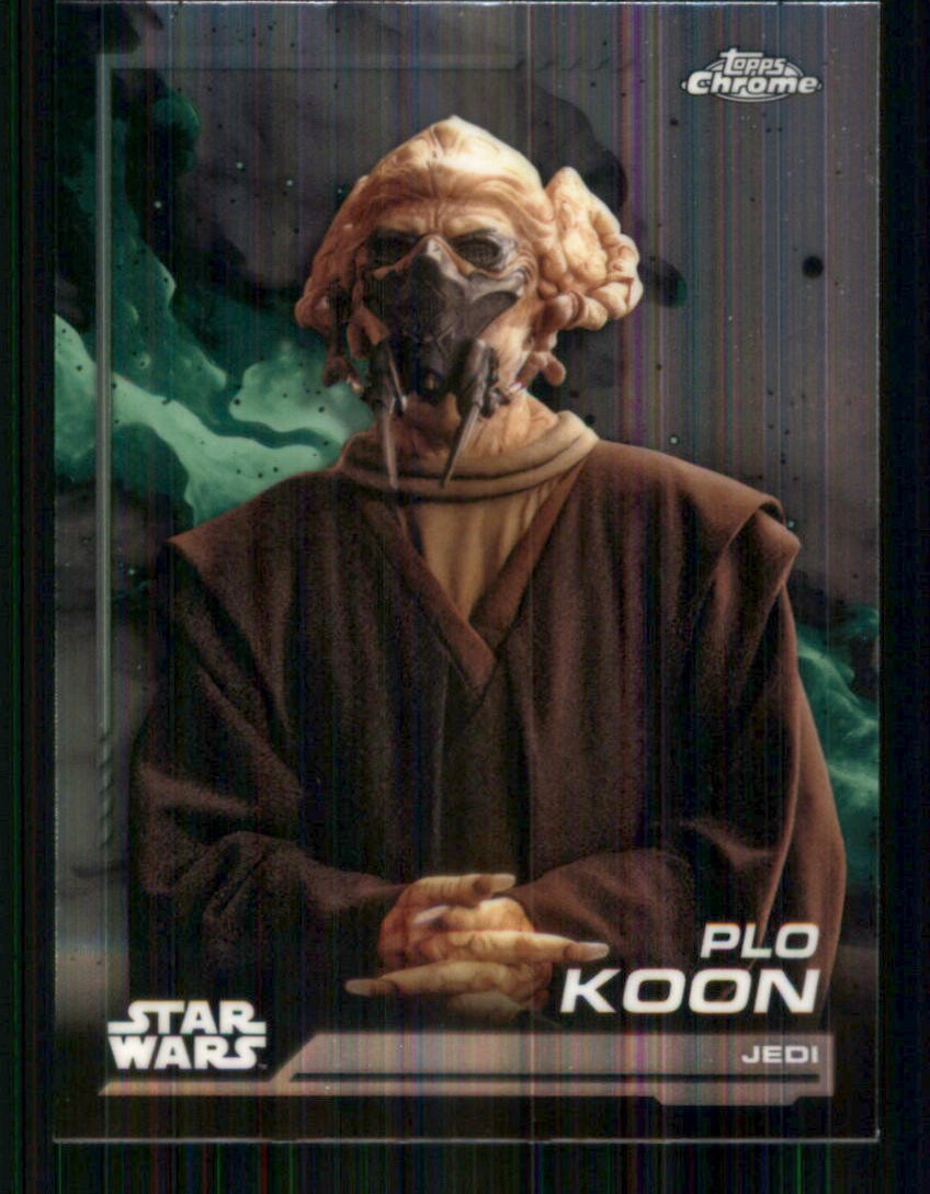 2024 Topps Chrome Star Wars #147 Plo Koon TW6953