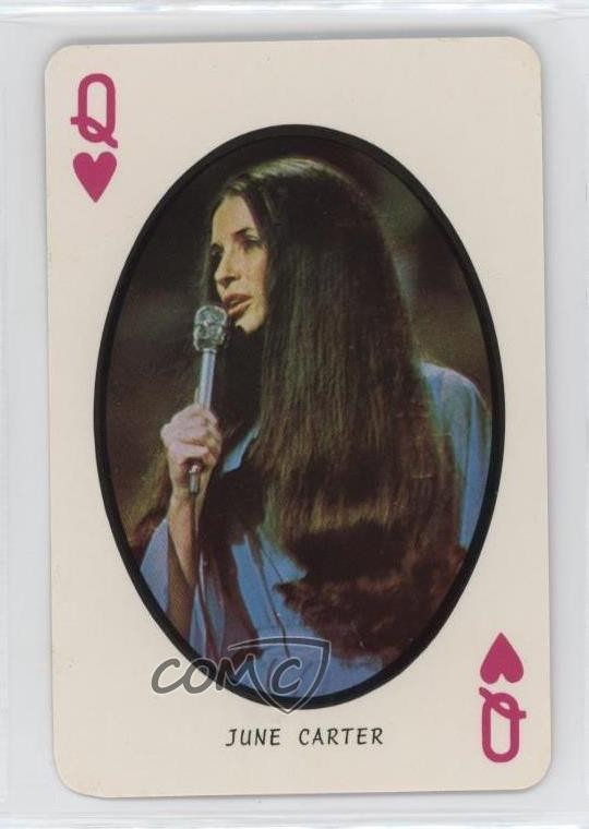1978 The Best of Country Music Playing Cards June Carter #QH 0jk3