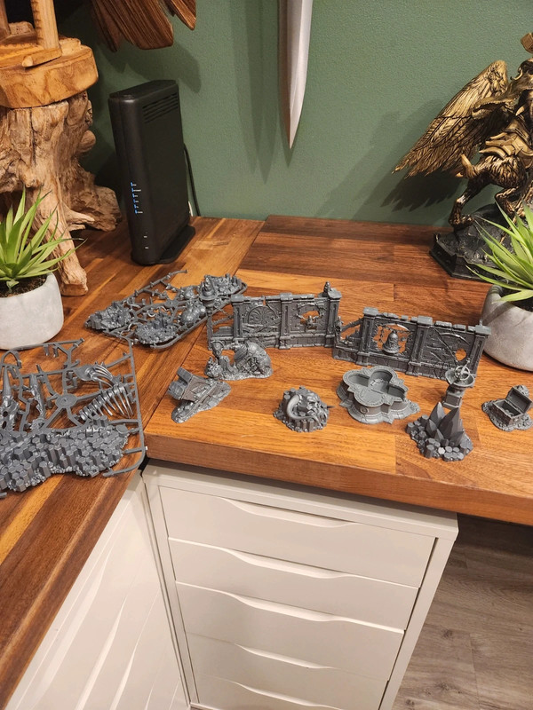 Lot décors warhammer aos