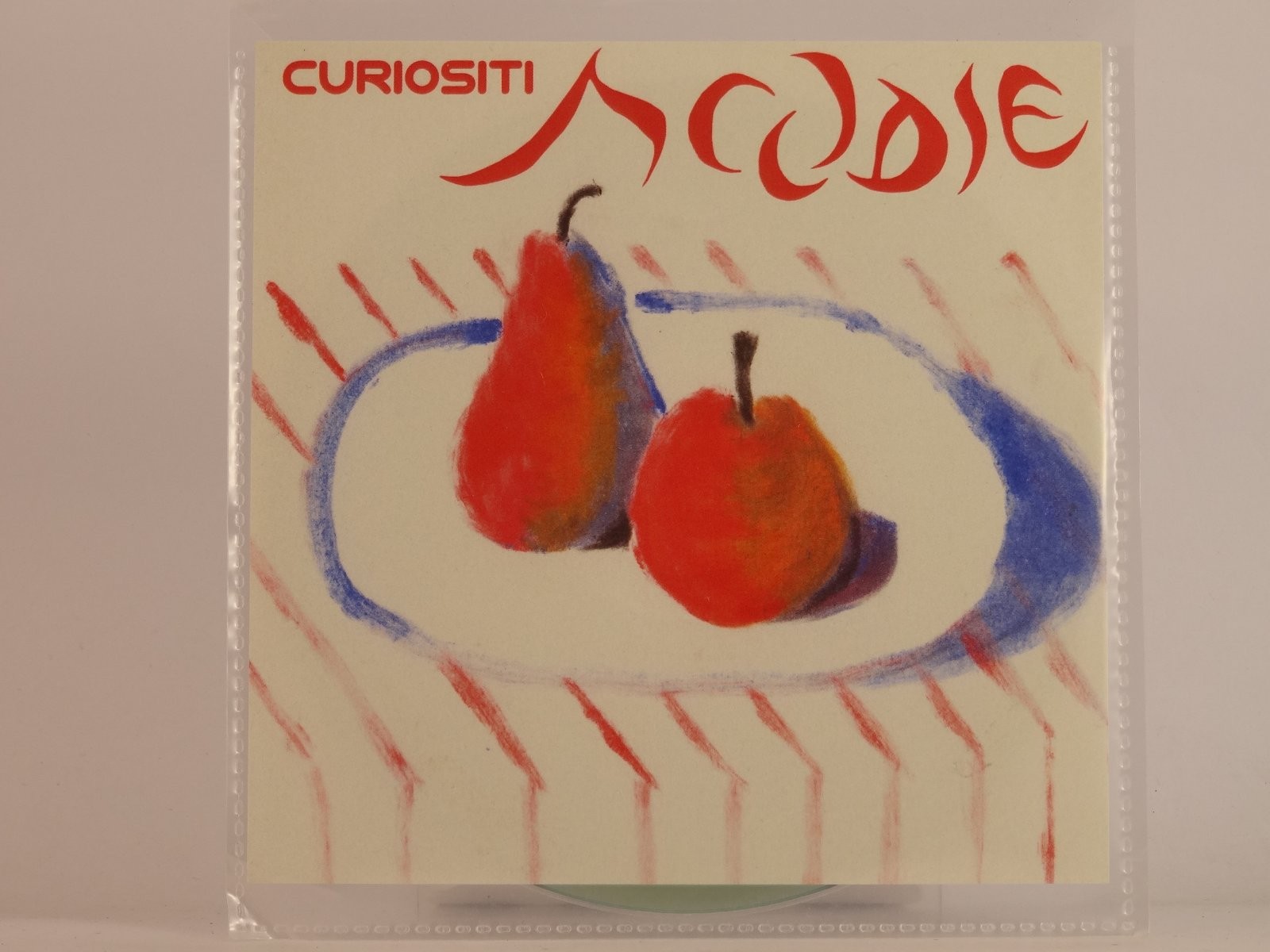 CURIOSITI ACCIDIE (F66) 1 Track Promo CD Single plus Picture Sleeve INERTIAL