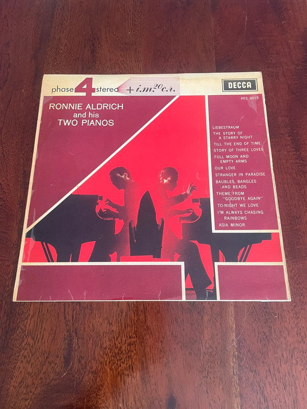 Lp / Ronnie Aldrich / And His Two Pianos