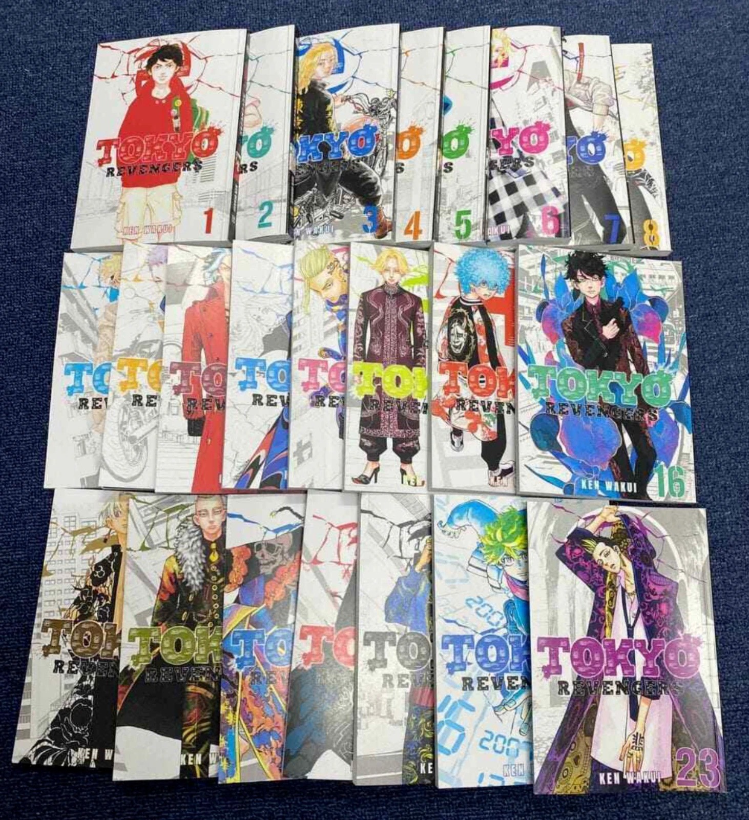 NUOVO Anime TOKYO REVENGERS Ken Wakui Manga Volume 1-25 Fumetto Completo