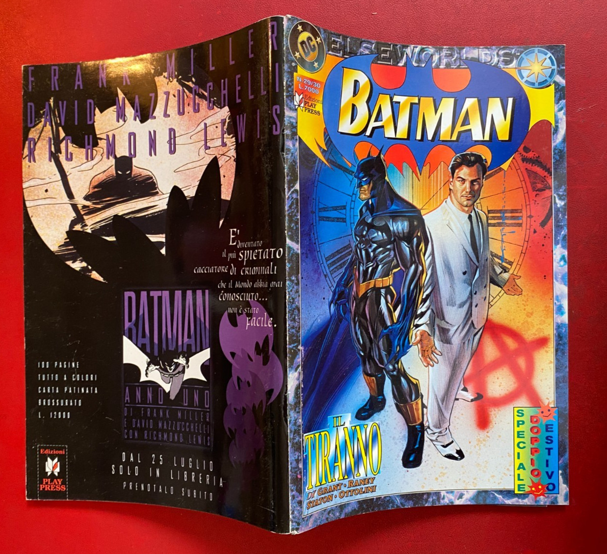 BATMAN n. 29/30 IL TIRANNO Ed. Play Press (1996) Fumetto DC OTTIMO