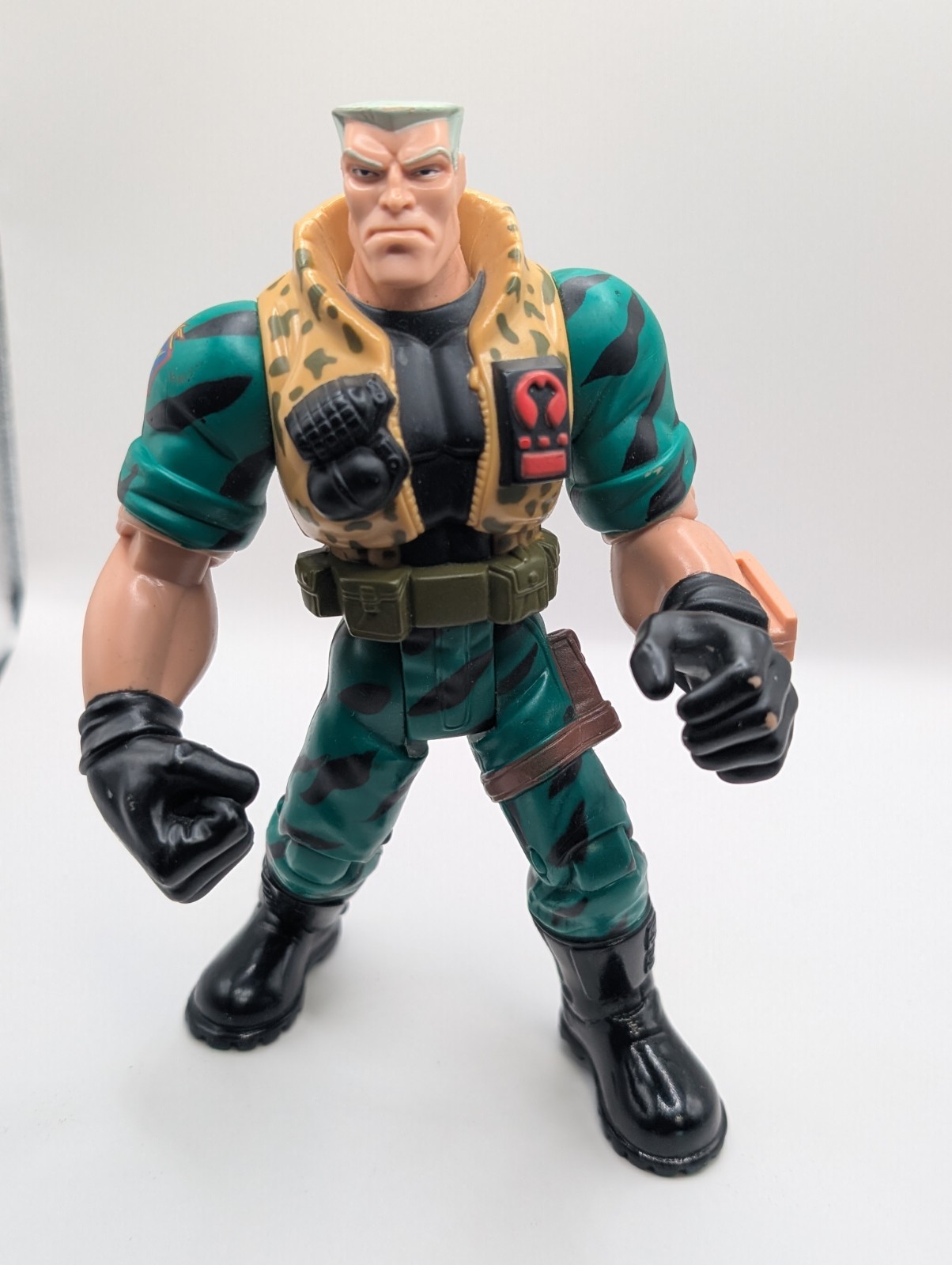 Small Soldiers Vintage Major Chip Hazard Carded Action Figure 1998 Hasbro
