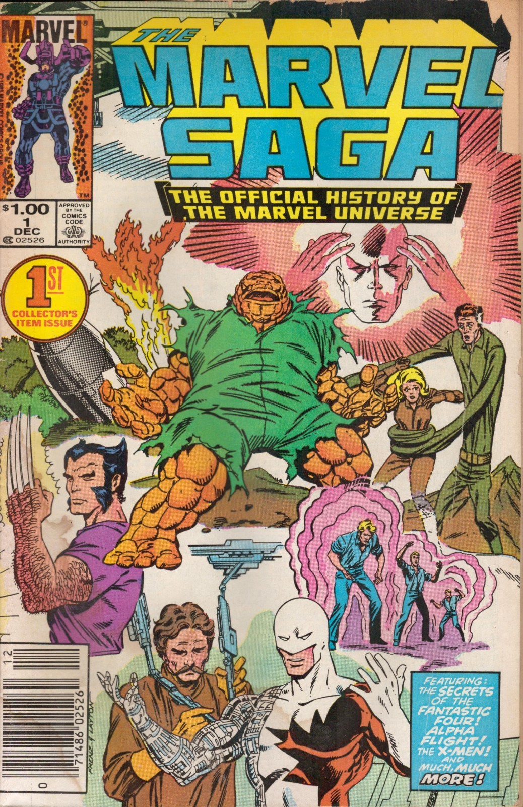 51742: MARVEL MARVEL SAGA #1 grado G