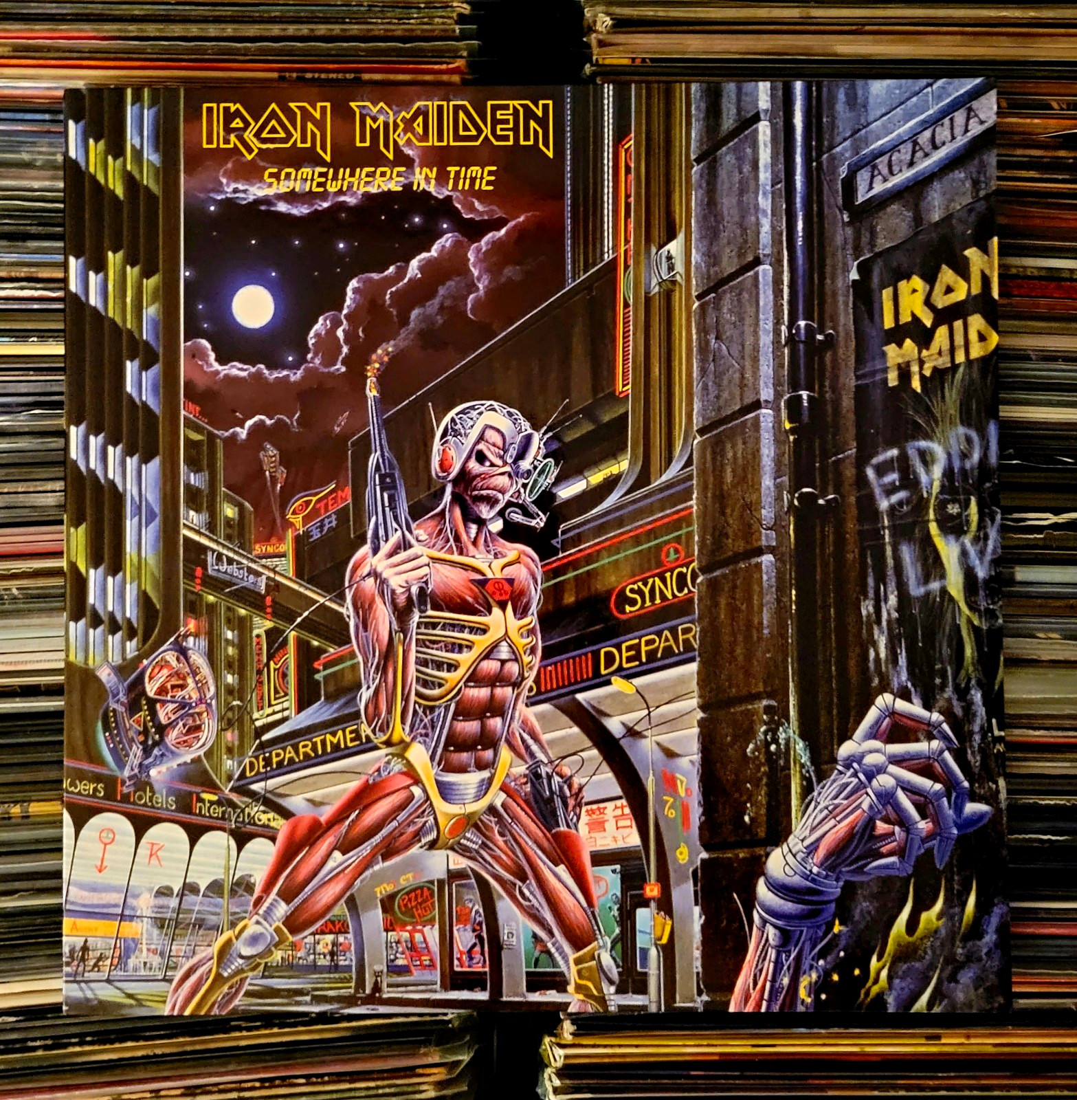 Iron Maiden - Somewhere in Time Vinyl LP Record 180g