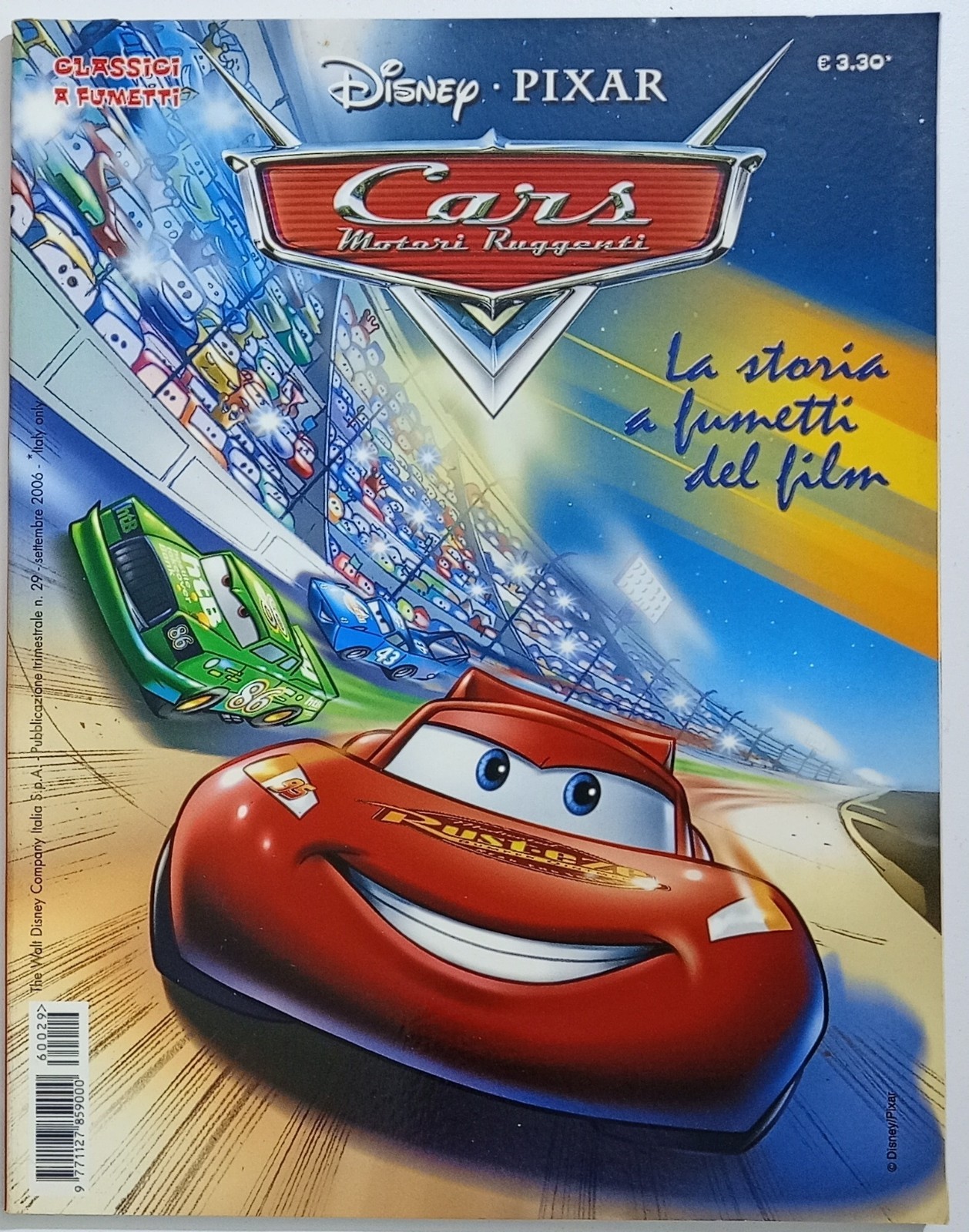 I148864 Classici a fumetti Disney n. 29 - CARS Motori Ruggenti - Pixar 2006