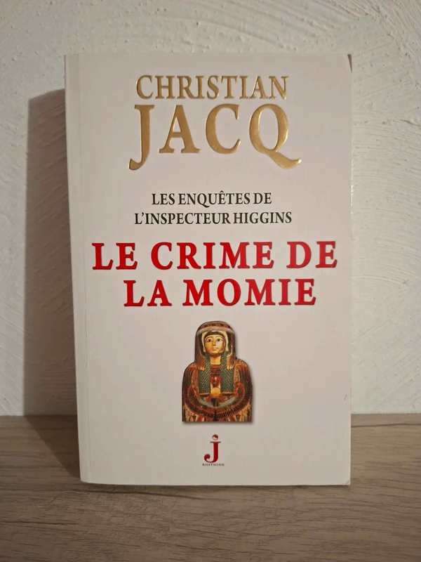 Livre, Le crime de la momie, Christian Jacq