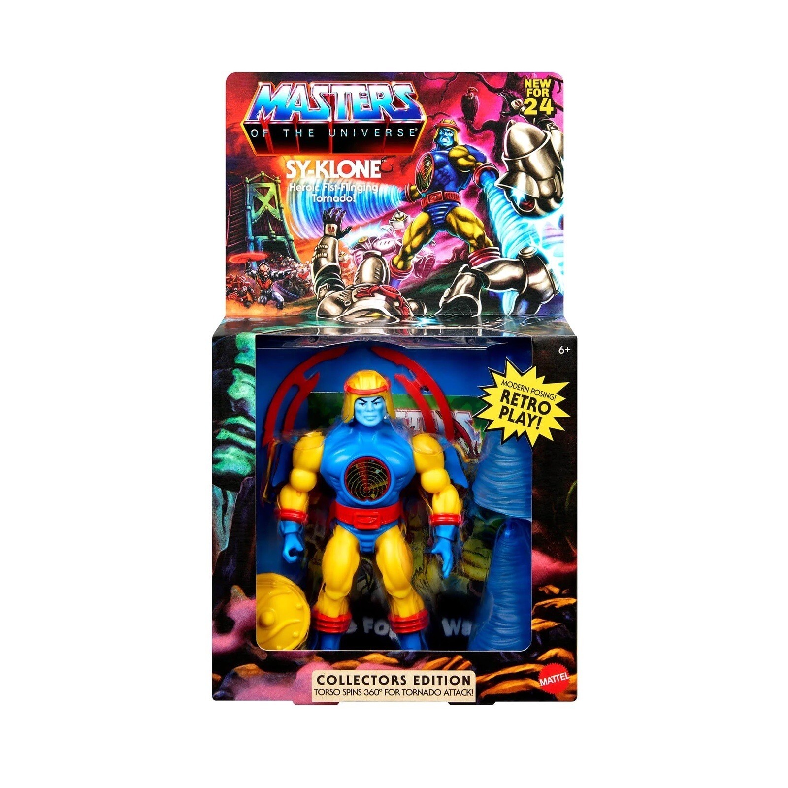 Mattel Creations Sy-Klone Masters of the Universe MOTU esclusivo ciclone NUOVO