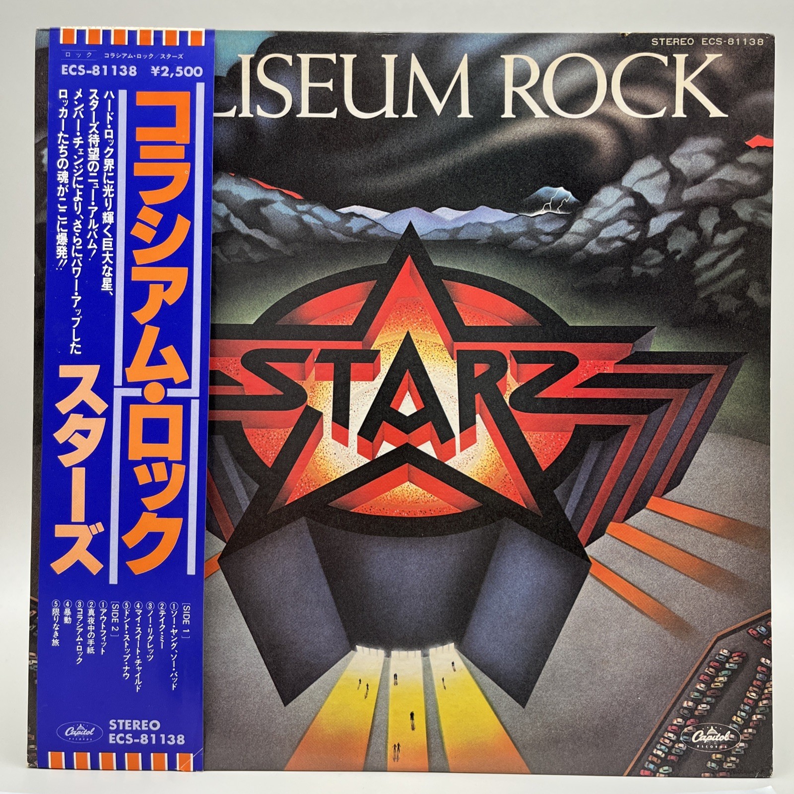 Starz – Coliseum Rock Japan Pressing LP Vinyl Record Schallplatte Rock OBI
