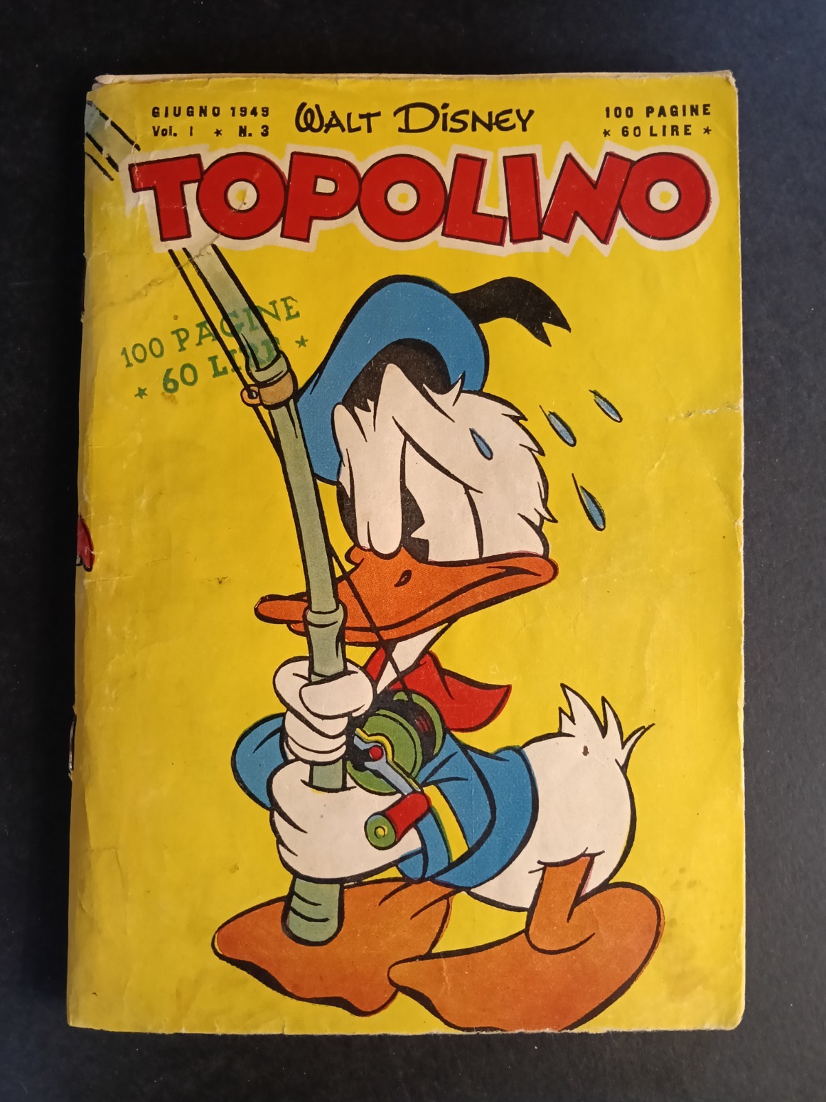 TOPOLINO LIBRETTO ORIGINALE DEL 1949 N.3    (cod.L36)