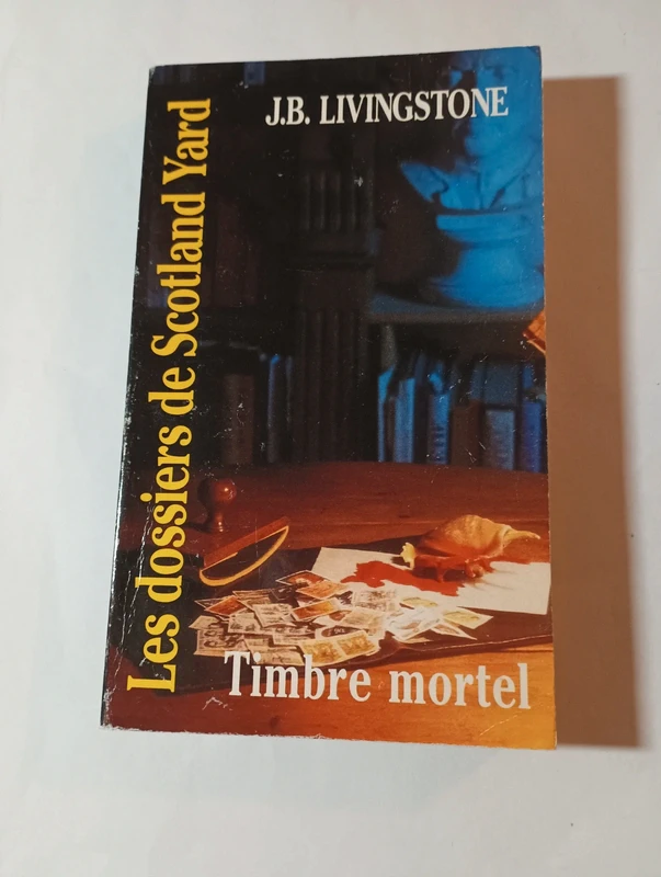 Livre J.B Livingstone timbre mortel