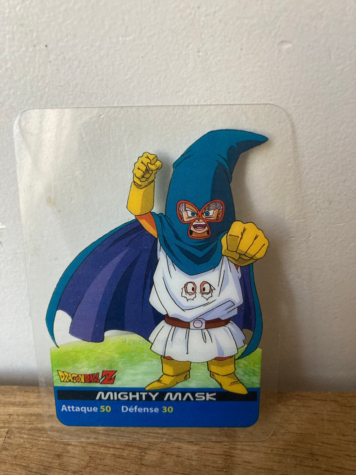 Carte transparente Dragon Ball Z Edibas Lamincards MIGHTY MASK 18