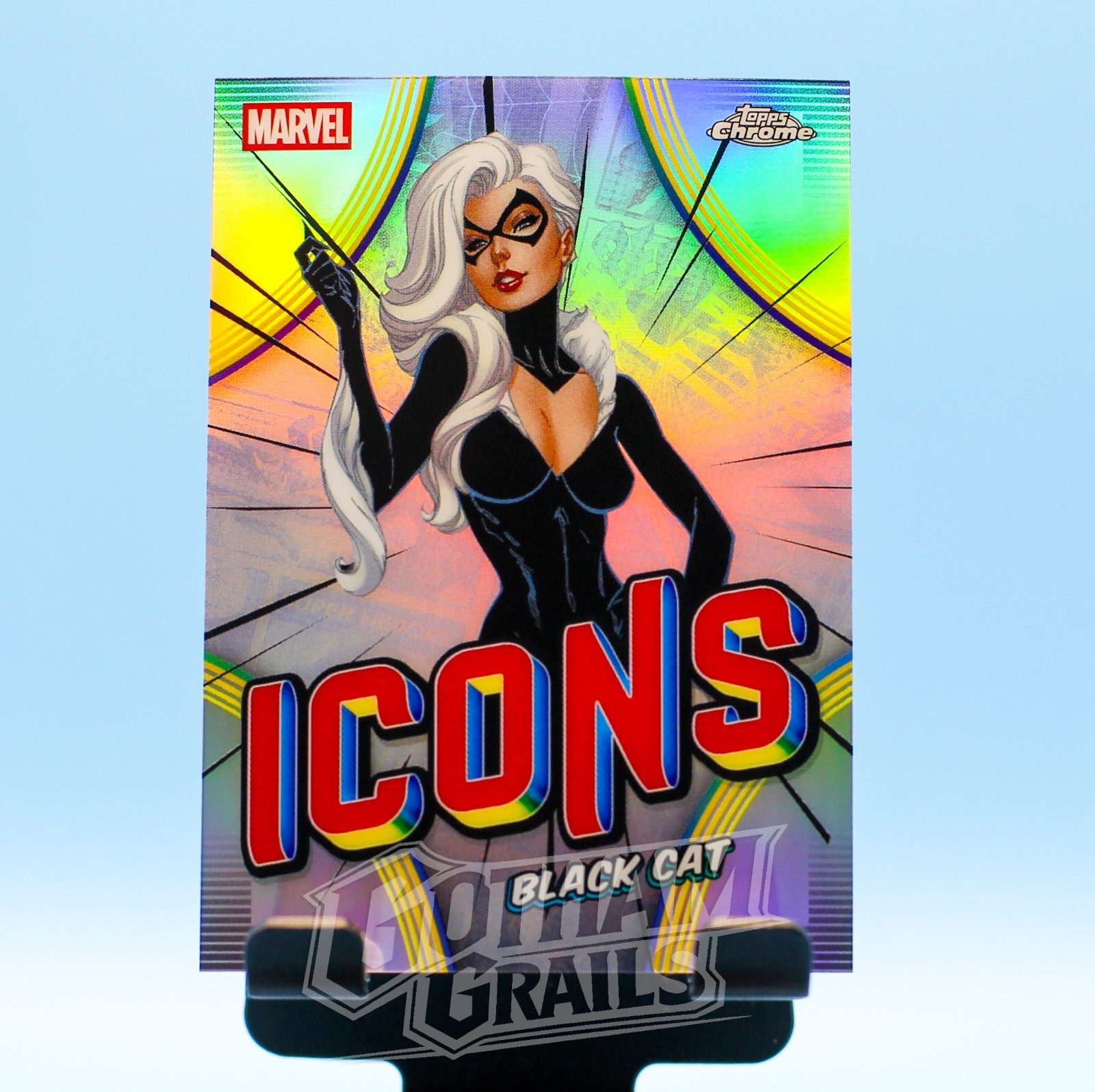 2026 Topps Chrome Marvel Comics Icone GATTO NERO