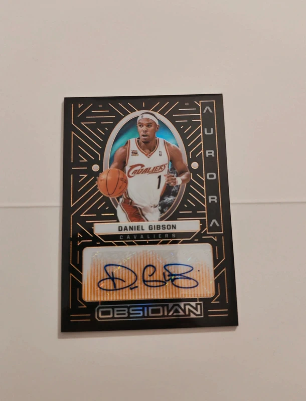 Cleveland Cavaliers Nba - Daniel "Boogie" Gibson Obsidian Auro /50
