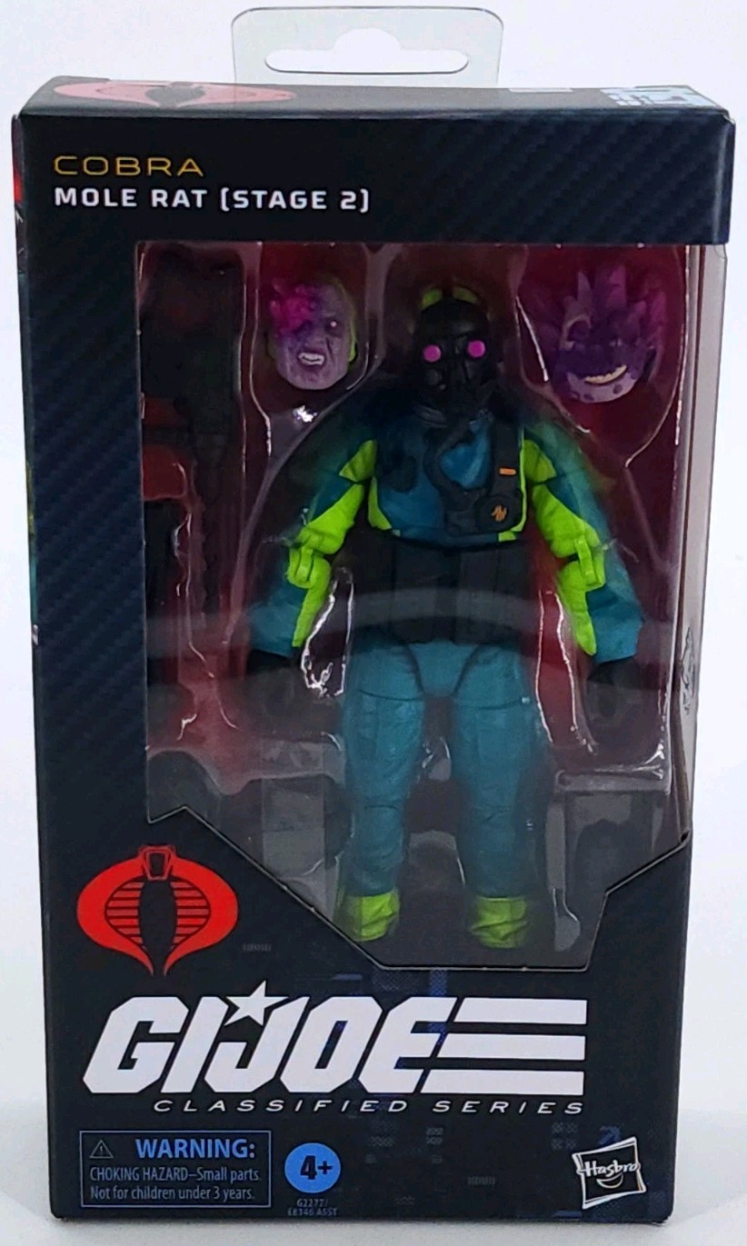 Hasbro G.I. Joe Classified Series #190 Modellino Mole Rat (Stage 2) 6"