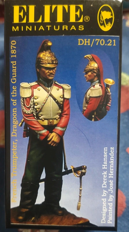 French Trumpeter dragon guarda 1870.