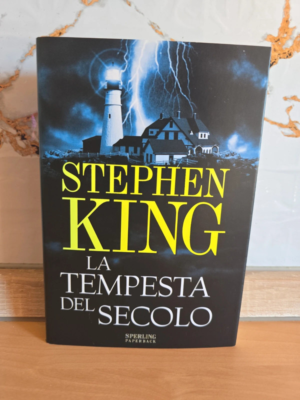 Libro Stephen King - la tempesta del secolo