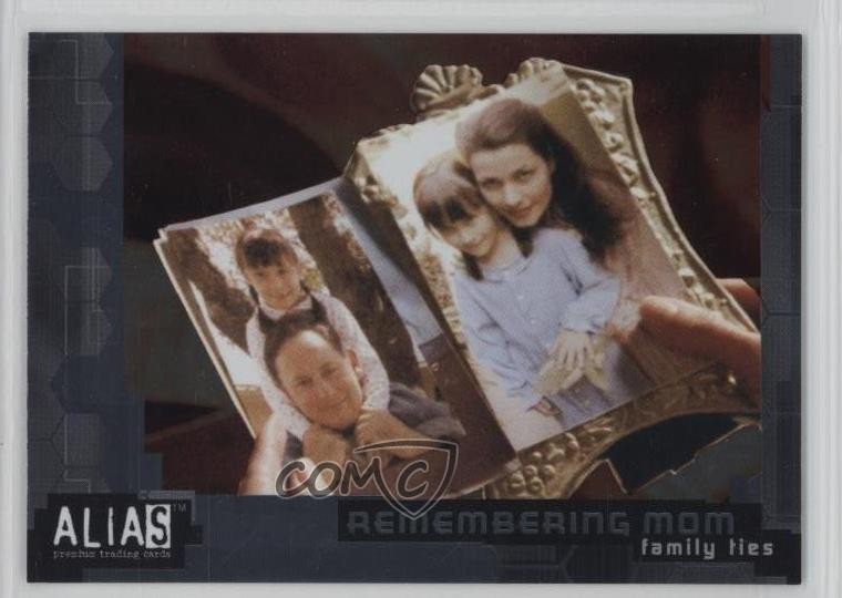 2002 Inkworks Alias Season 1 Family Ties Remembering Mom #73 1u6