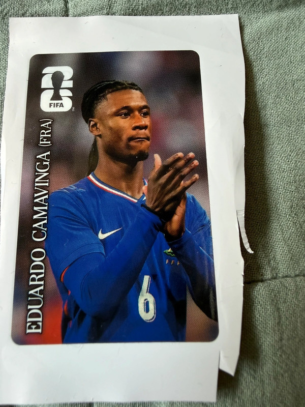 Panini x Coca-Cola Sticker – Eduardo Camavinga (Frankreich)