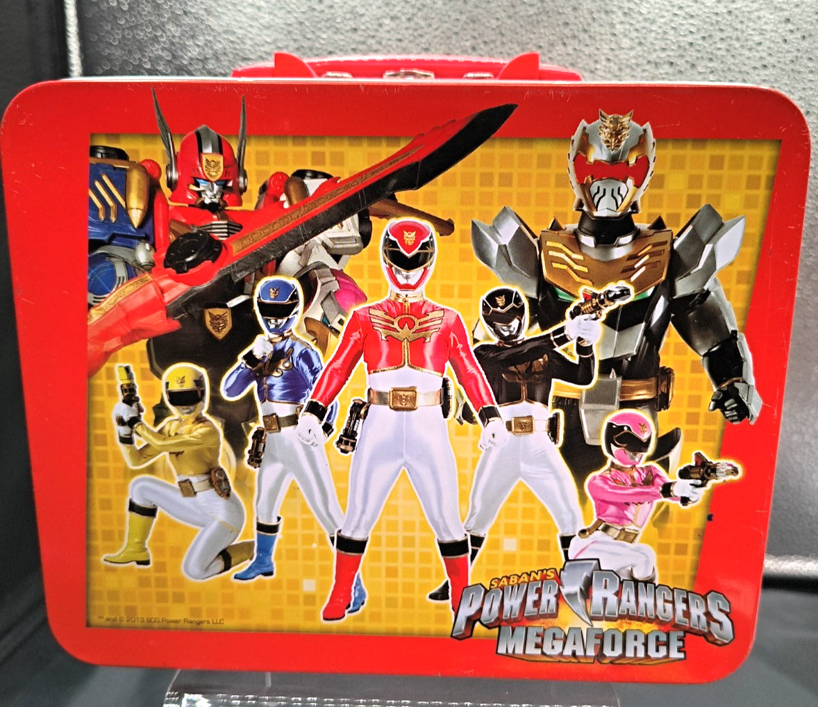 Power Rangers Mega Force Lunch Box - Usato/Pulito