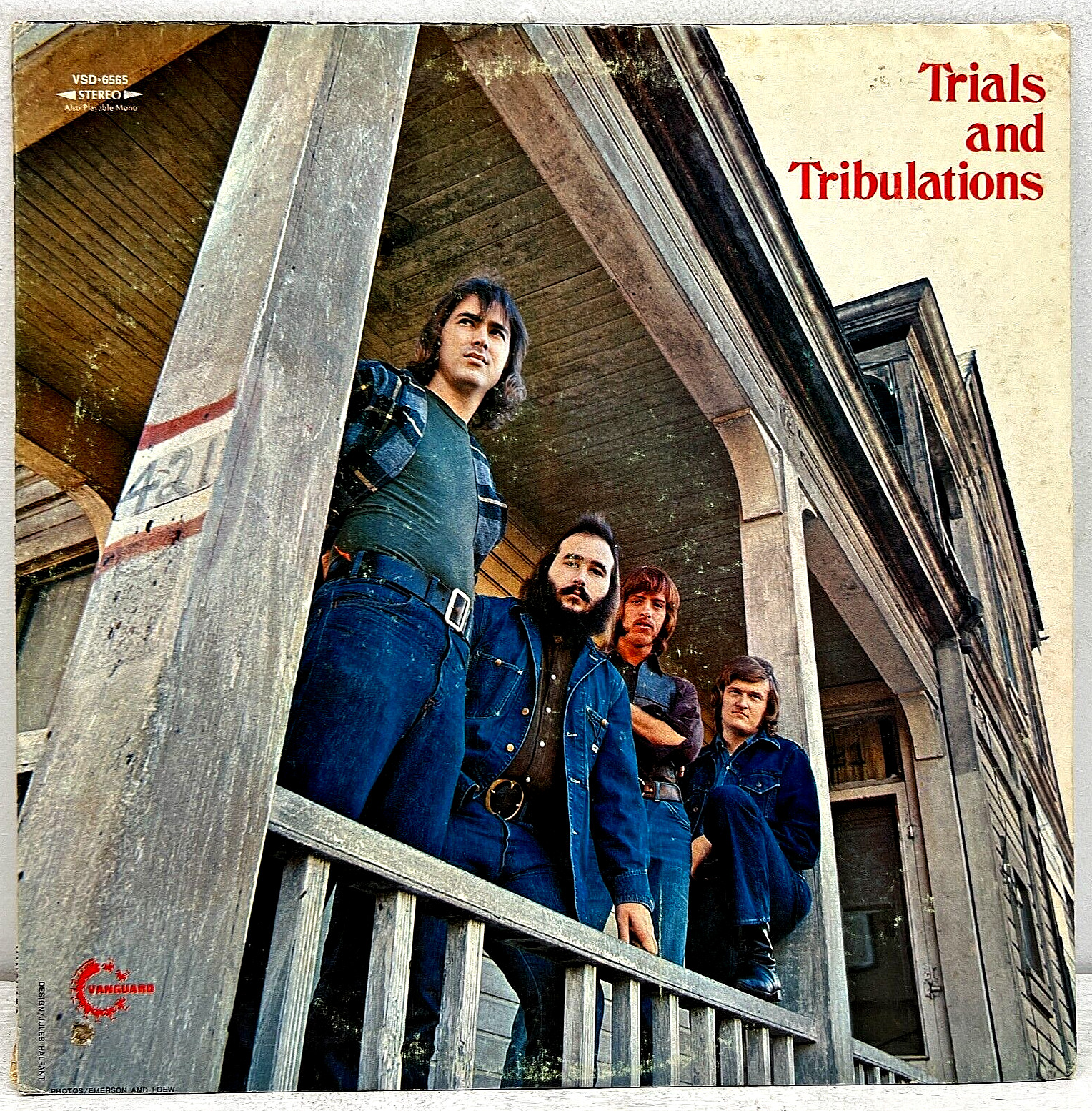 Trials And Tribulations S/T 1970 Vinyl Vanguard Records 1st Press