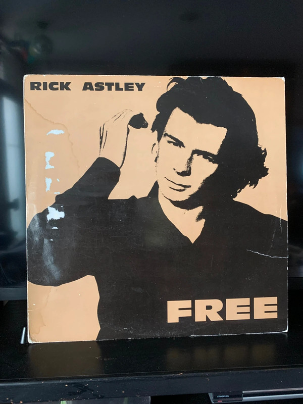 Rick Astley Free Album vinile