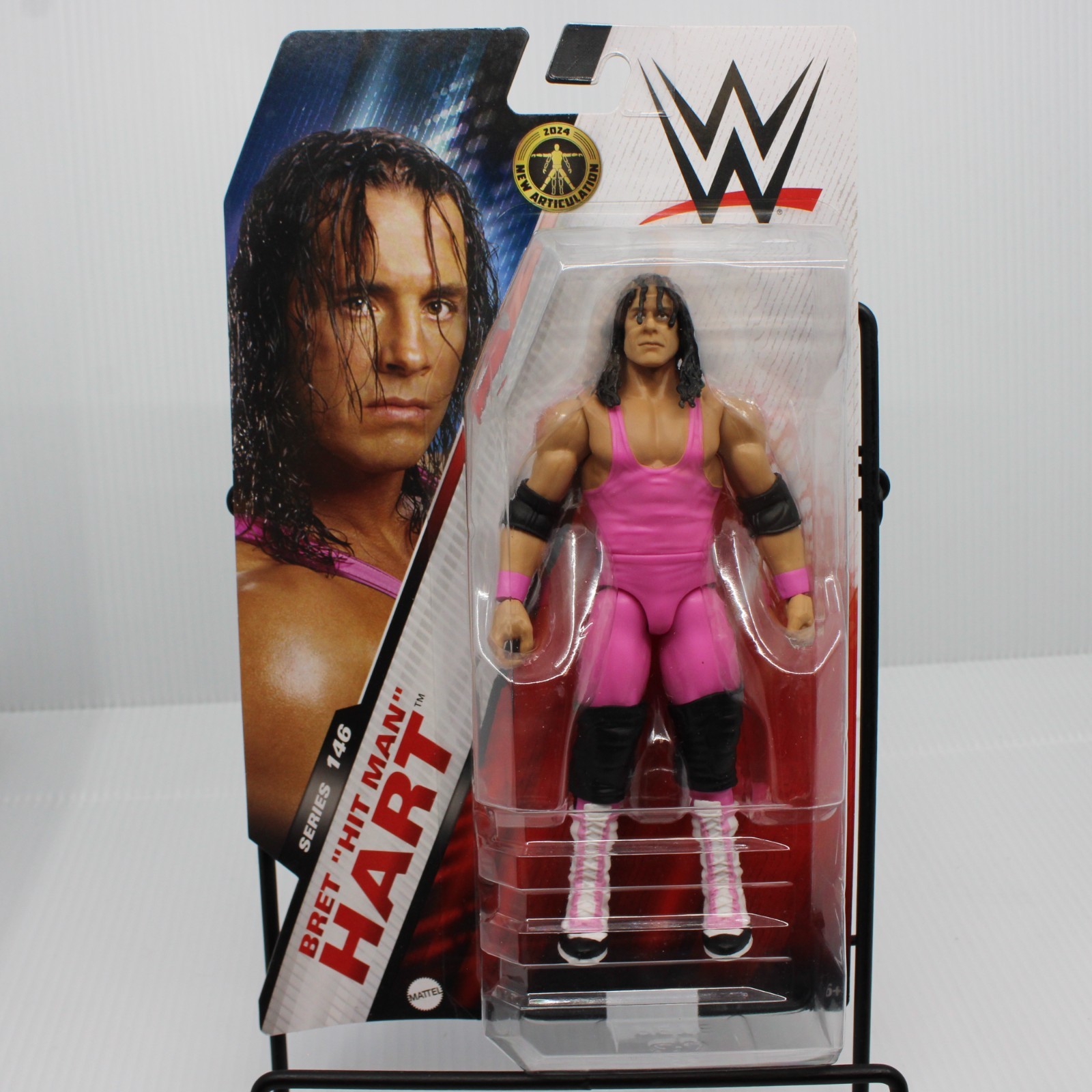 Mattel WWE Series 146 Elite Collection Bret "Hit Man" Hart Action Figure