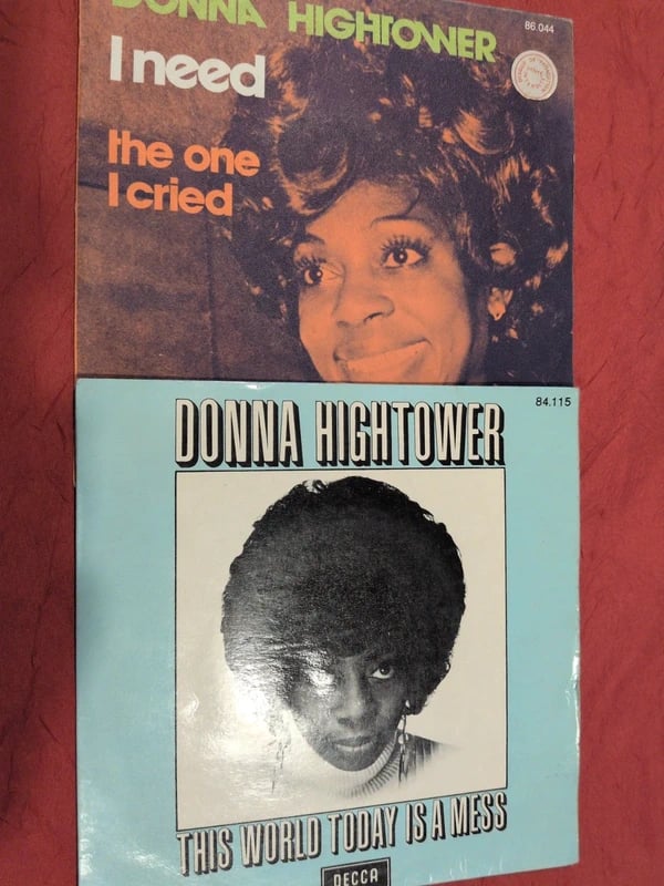 Lot 2 x 45 tours Donna Hightower