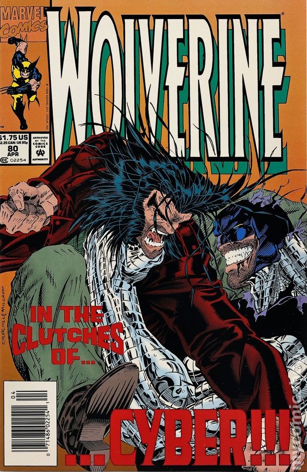 Wolverine #80N FN 1994 Immagine Stock