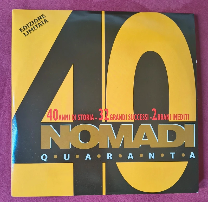 Quadruplo vinile Nomadi nuovo