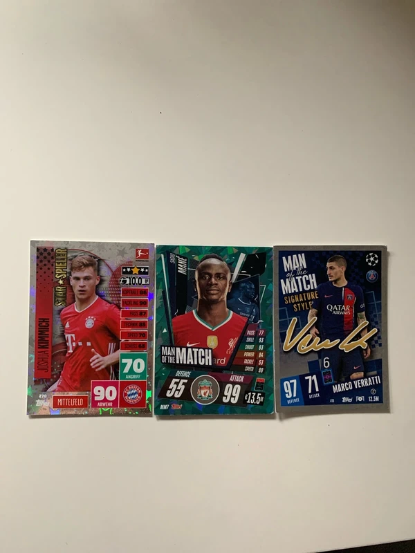 3 Match Attax Karten